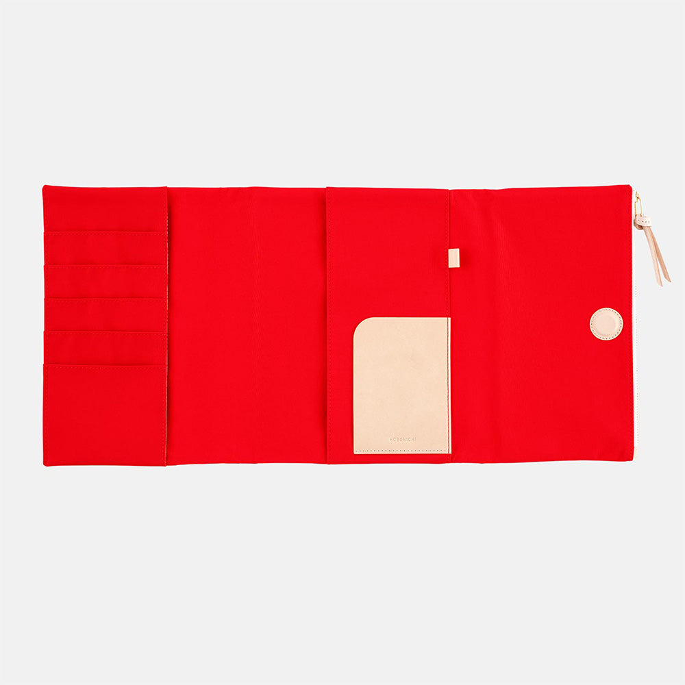 Hobonichi Techo A5 Cover - Tragen: Red