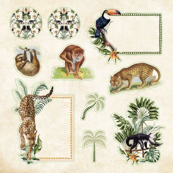Zoological Ephemera Sticker Book (680+ stickers)