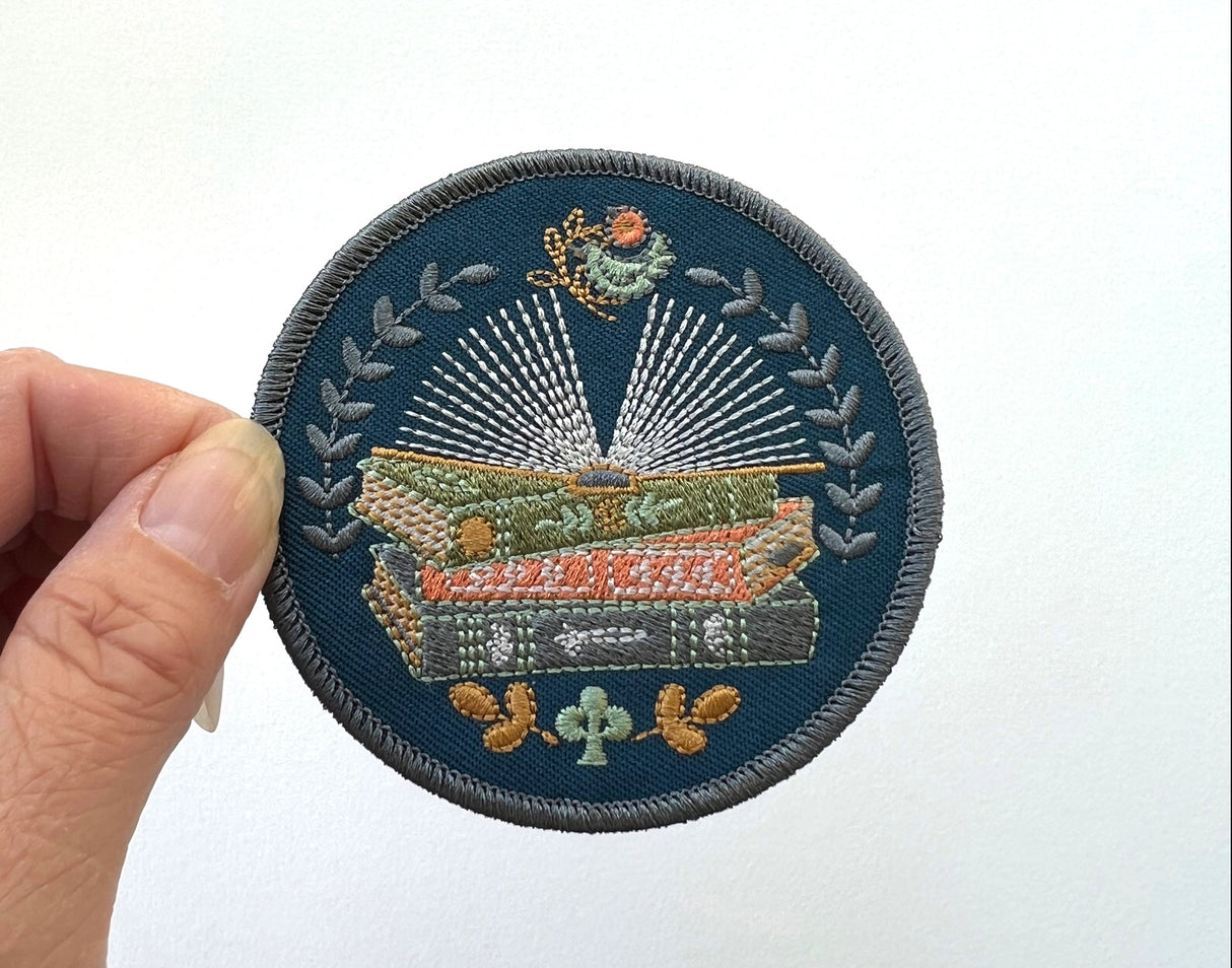 Reader Moonglow Embroidery Sticker Patch