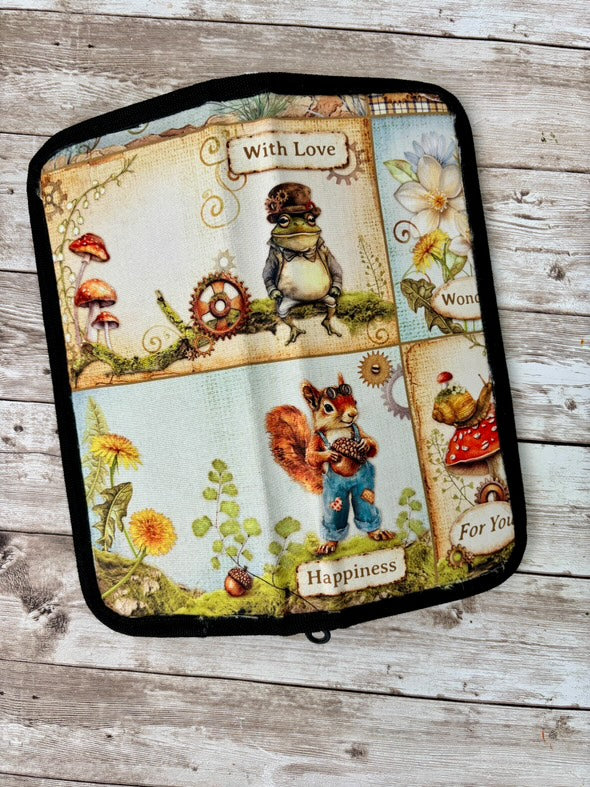 Hidden Grove Keepsakes - Altered Paintbrush Case and Pencil Case set with Farrel Tailor