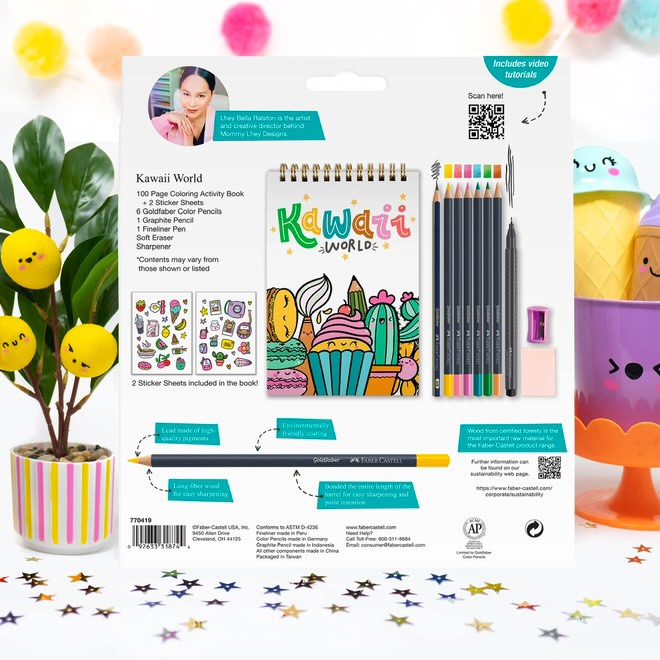 Kawaii World: Learn How to Draw Easy, Fun Kawaii Doodles with Mommy Lhey