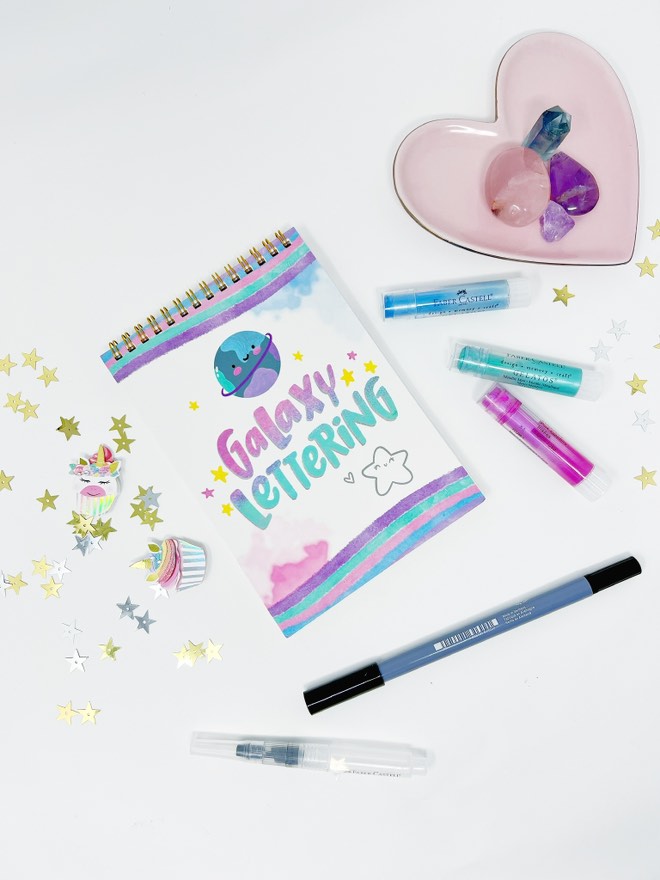 SOLD OUT! Out of this World! | A Galaxy Journaling Class with Faber-Castell and Mommy Lhey