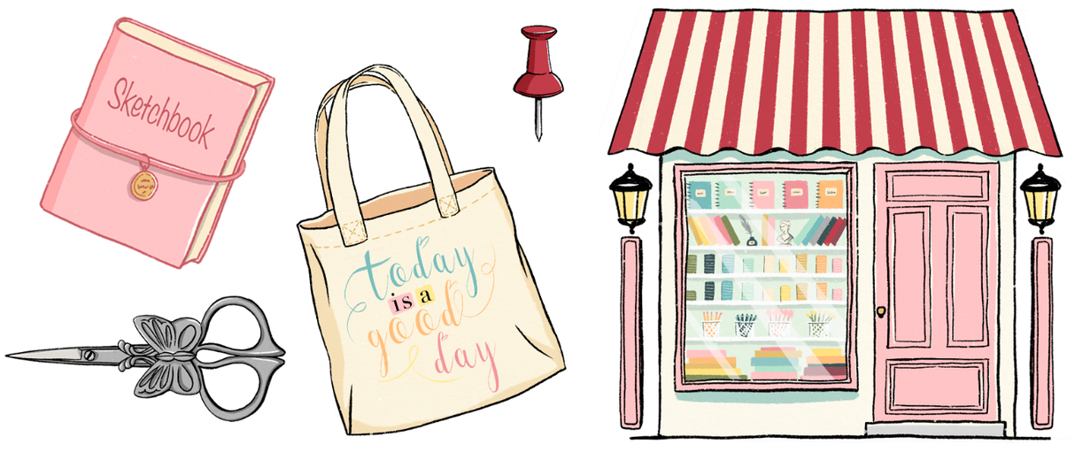 Little Craft Love Kiss Cut PET Tape