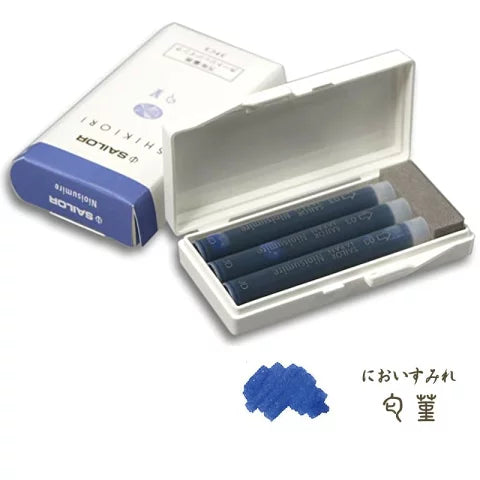 Sailor Shikiori Fountain Pen Ink Cartridges - Nioisumire