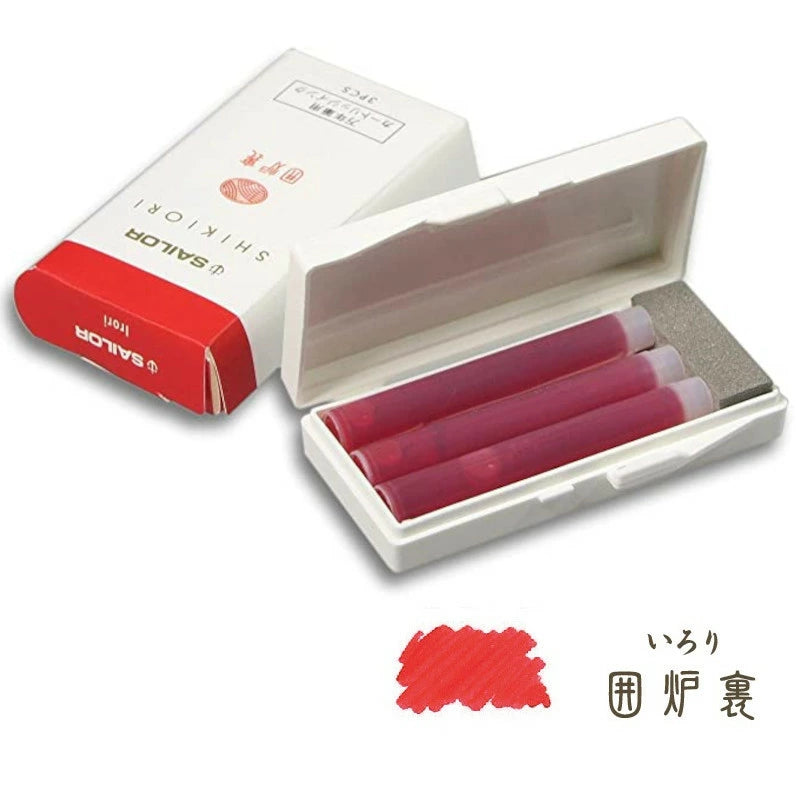 Sailor Shikiori Fountain Pen Ink Cartridges - Irori