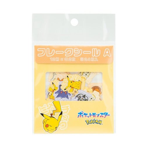 Pokemon Flake Stickers Type A