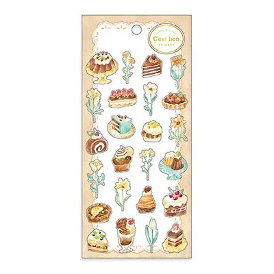 C'est Bon Beige Sticker