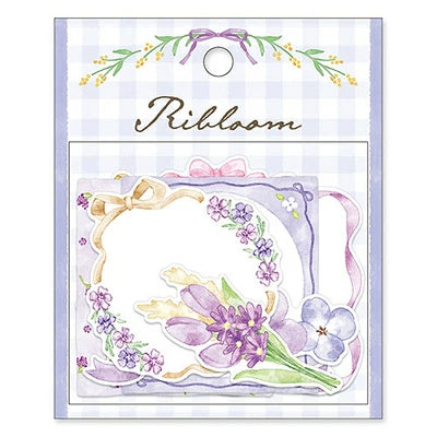 Ribloom Flake Sticker - Purple