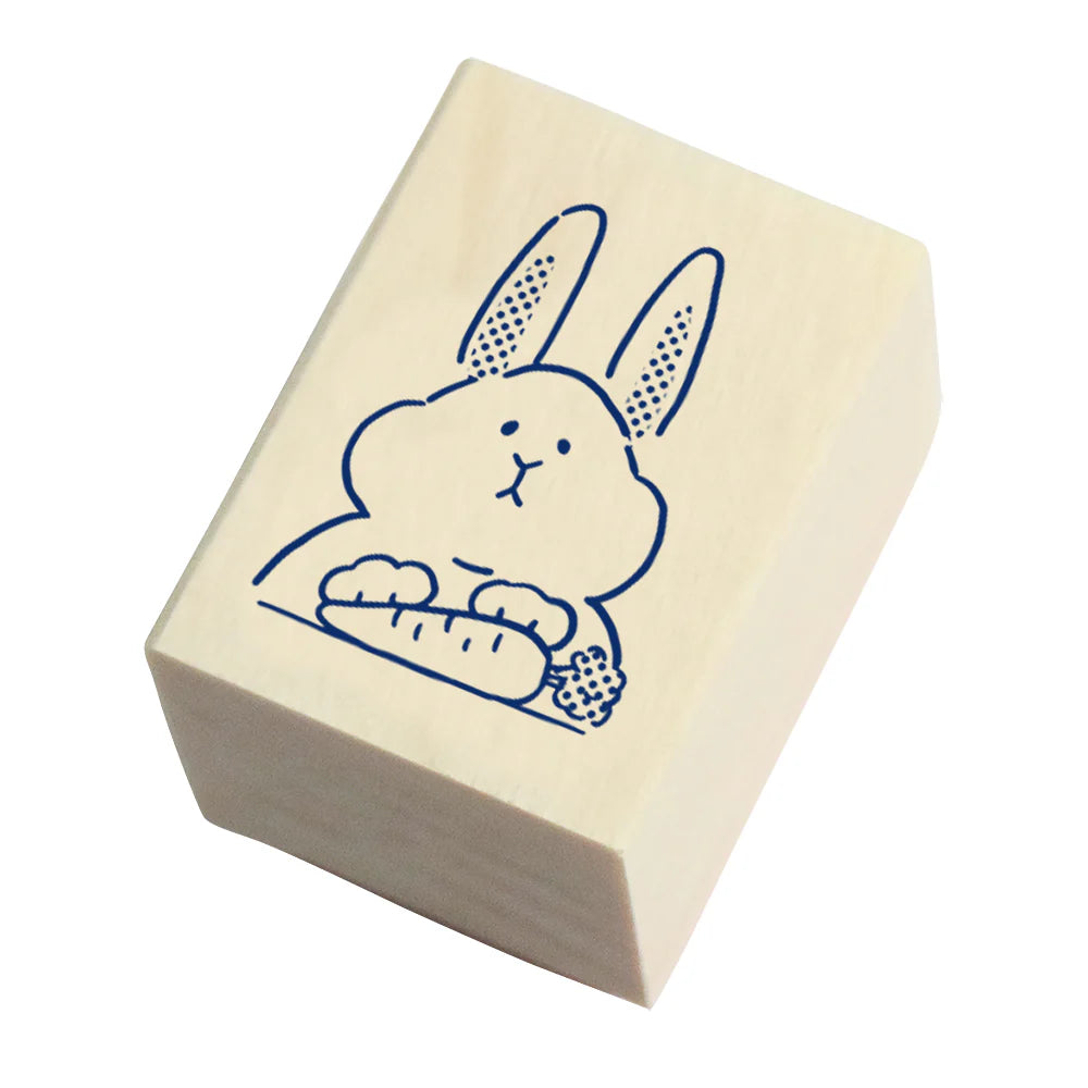 Masking Tape Companion Rubber Stamp - Itadakimasu