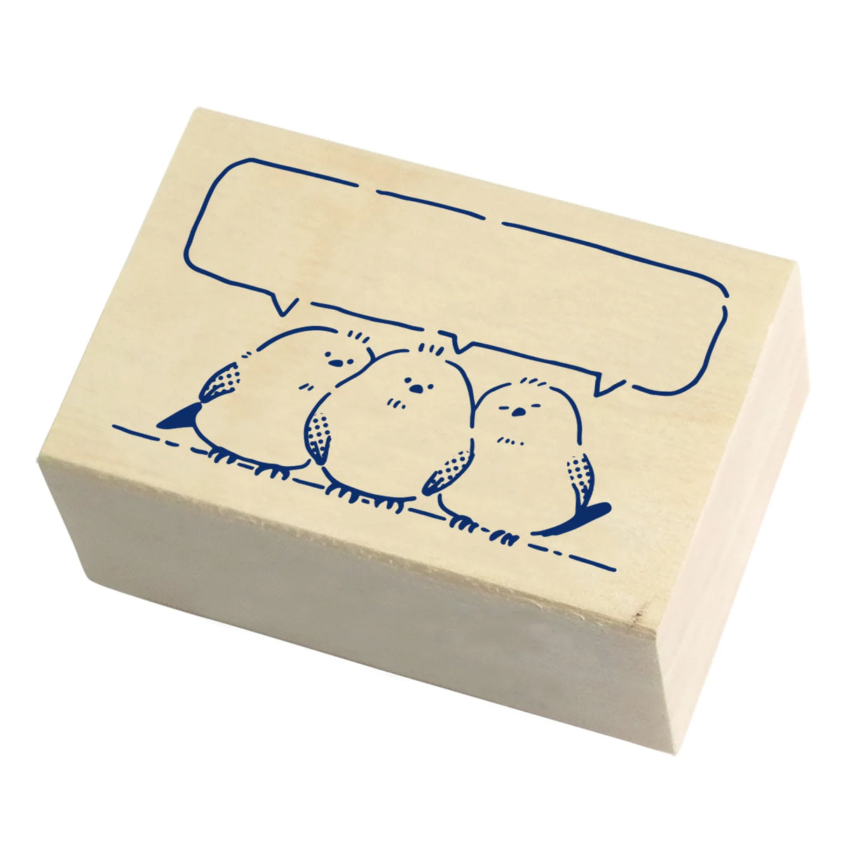 Masking Tape Companion Rubber Stamp - Shimaenaga Chatting
