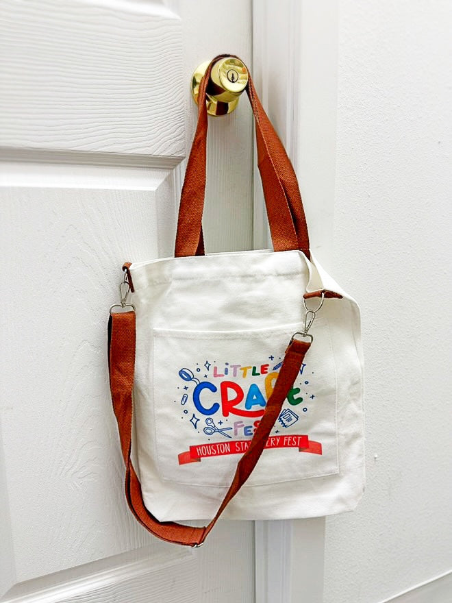 Crossbody Tote Bag - Little Craft Fest Exclusive