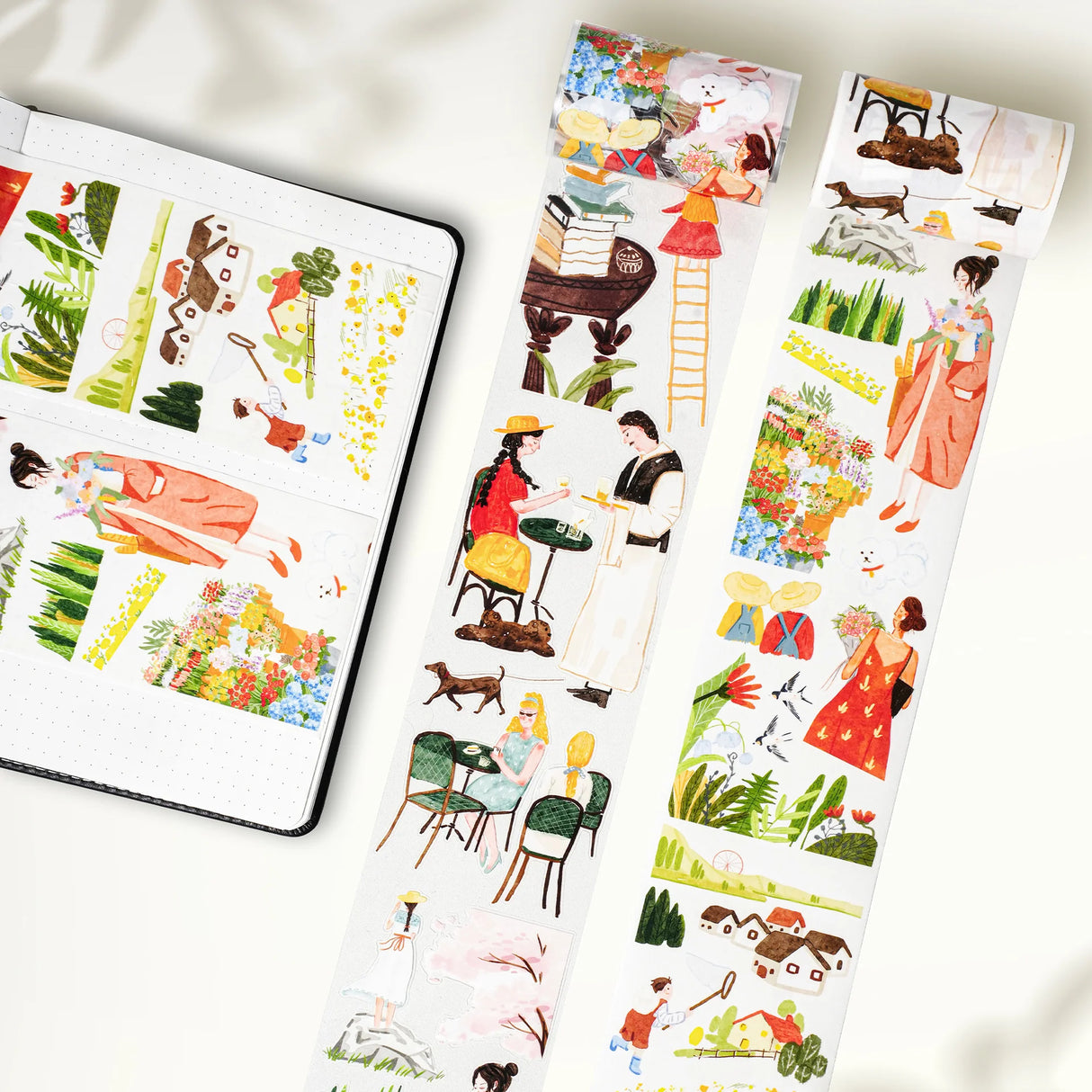 Pre-cut Hillside Moments Wide Washi / PET Tape