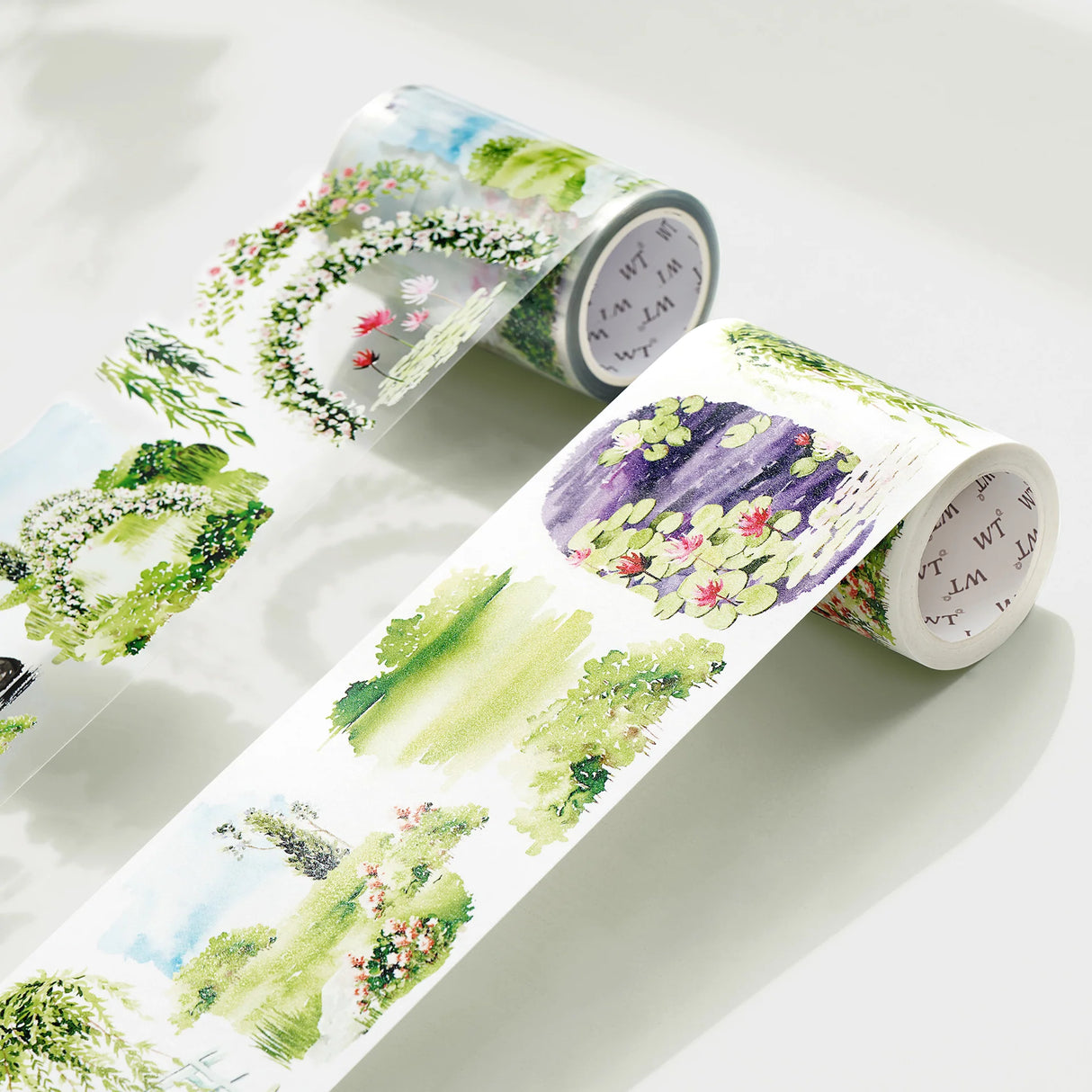 Monet's Garden Wide Washi/PET Tape
