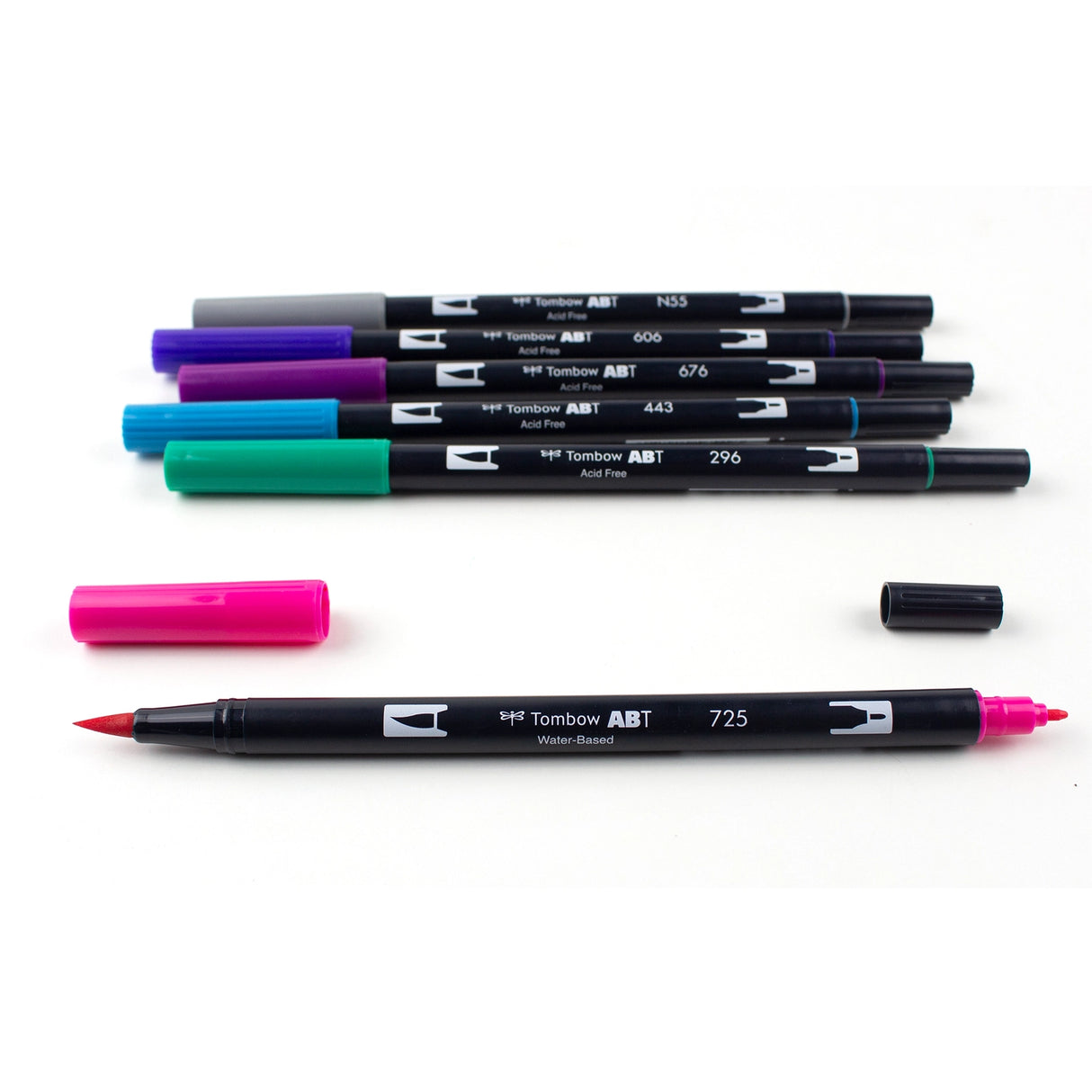 Dual Brush Pen Art Markers Galaxy 6-Pack