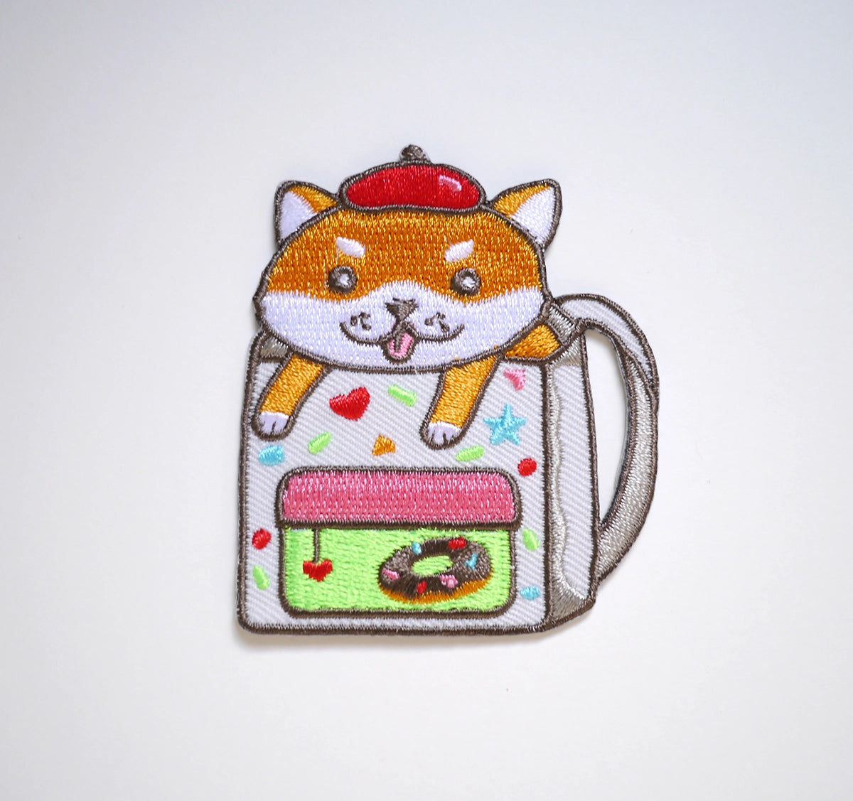 Bel’s Art World Iron-on Patch - Puppy Backpack