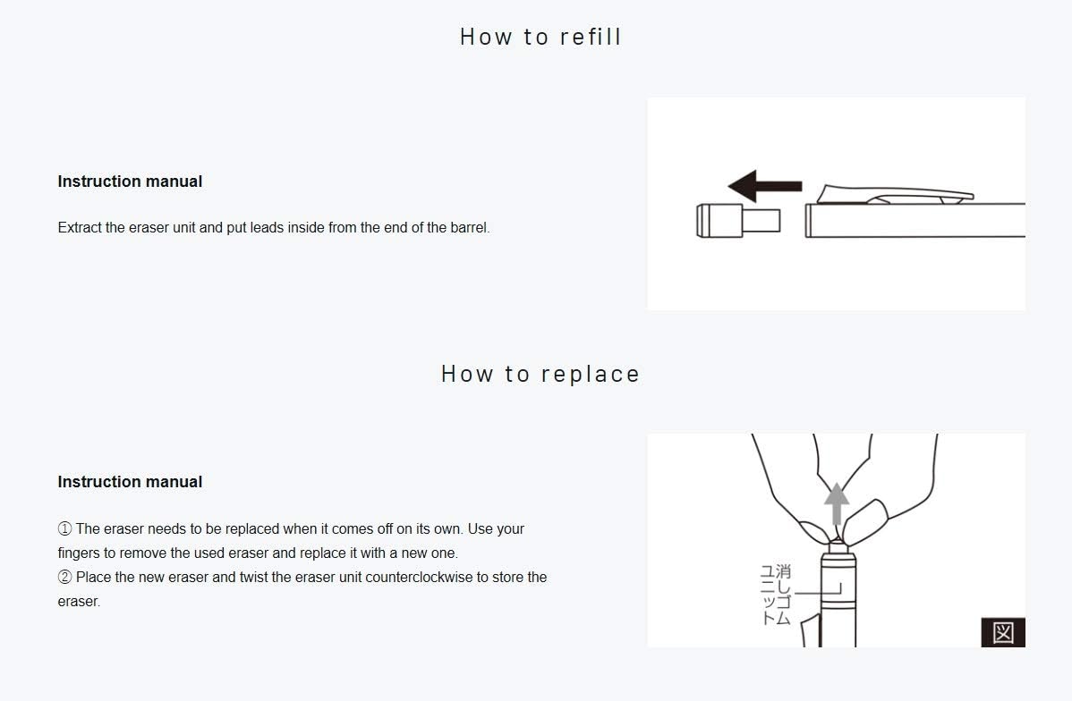 Tombow Mono Graph Mechanical Pencil - Neon Blue 0.5 mm