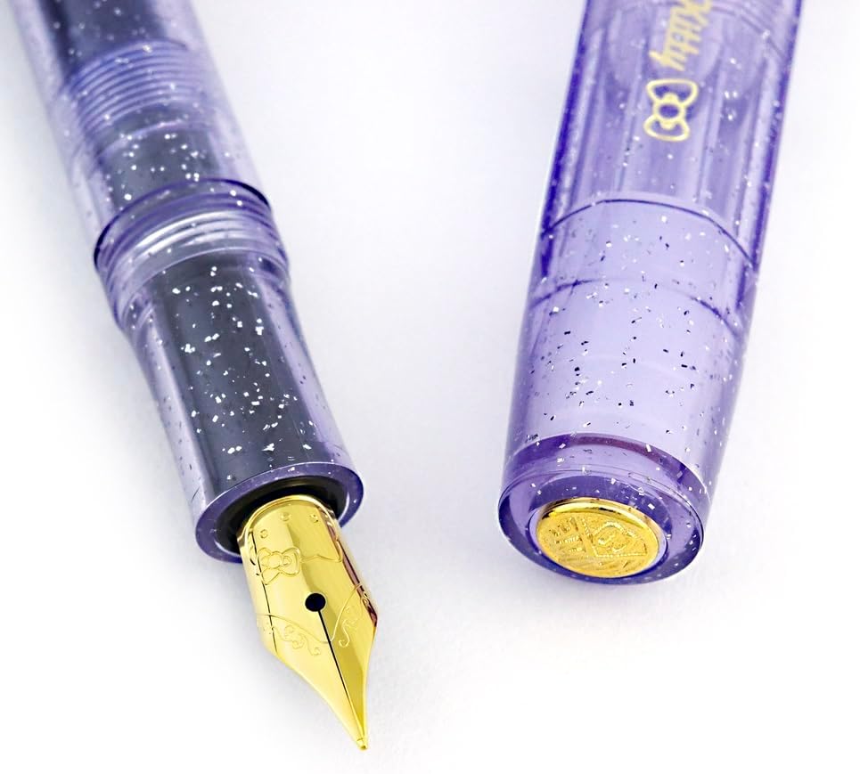 Kaweco x Hello Kitty Classic Sport Fountain Pen - 50th Anniversary Stardust Violet - Limited Edition