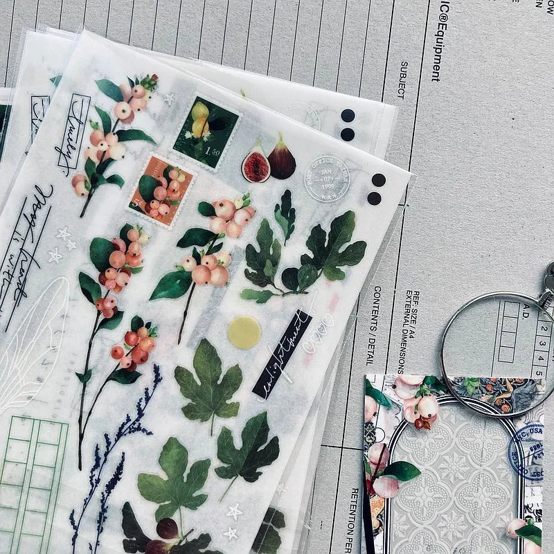 Some Sort of Fern Transfer Sticker - Diced Fruit