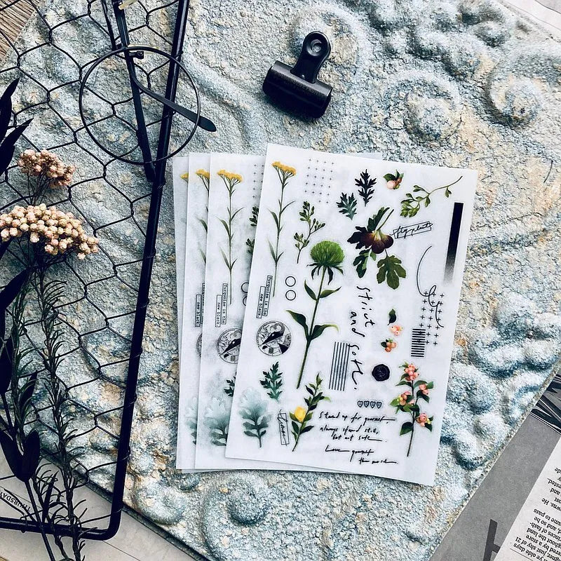 Some Sort of Fern Transfer Sticker - Thistle and Fruit