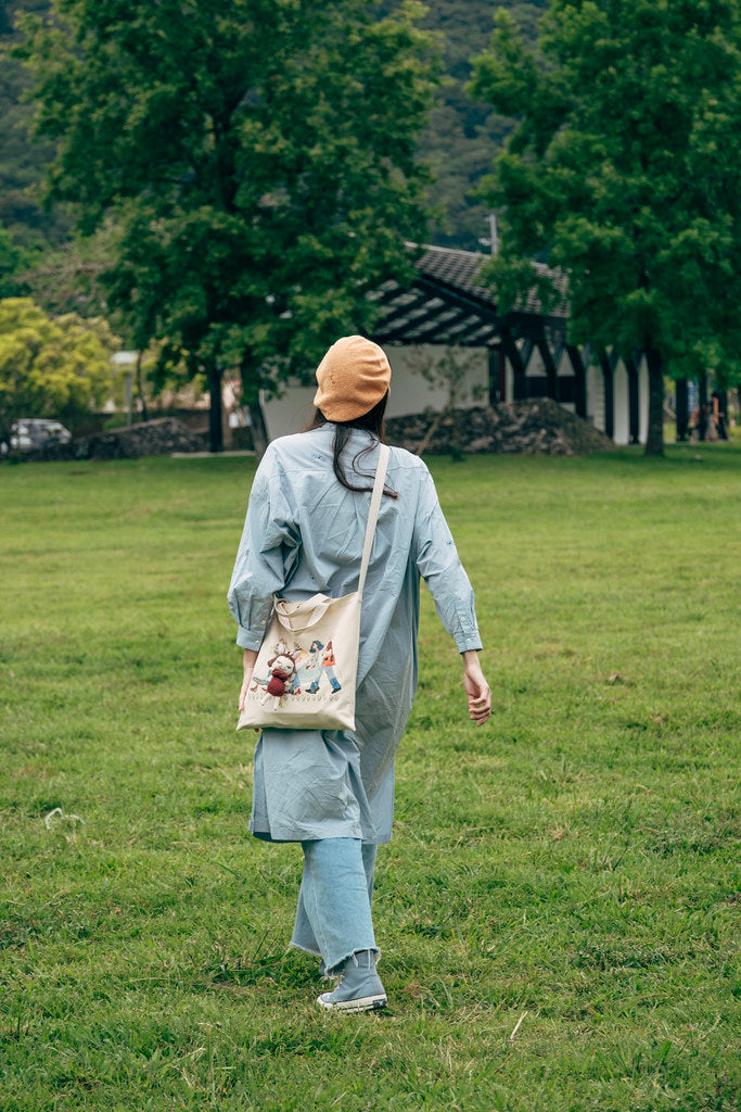 La Dolce Vita - Happy Forward Canvas Bag