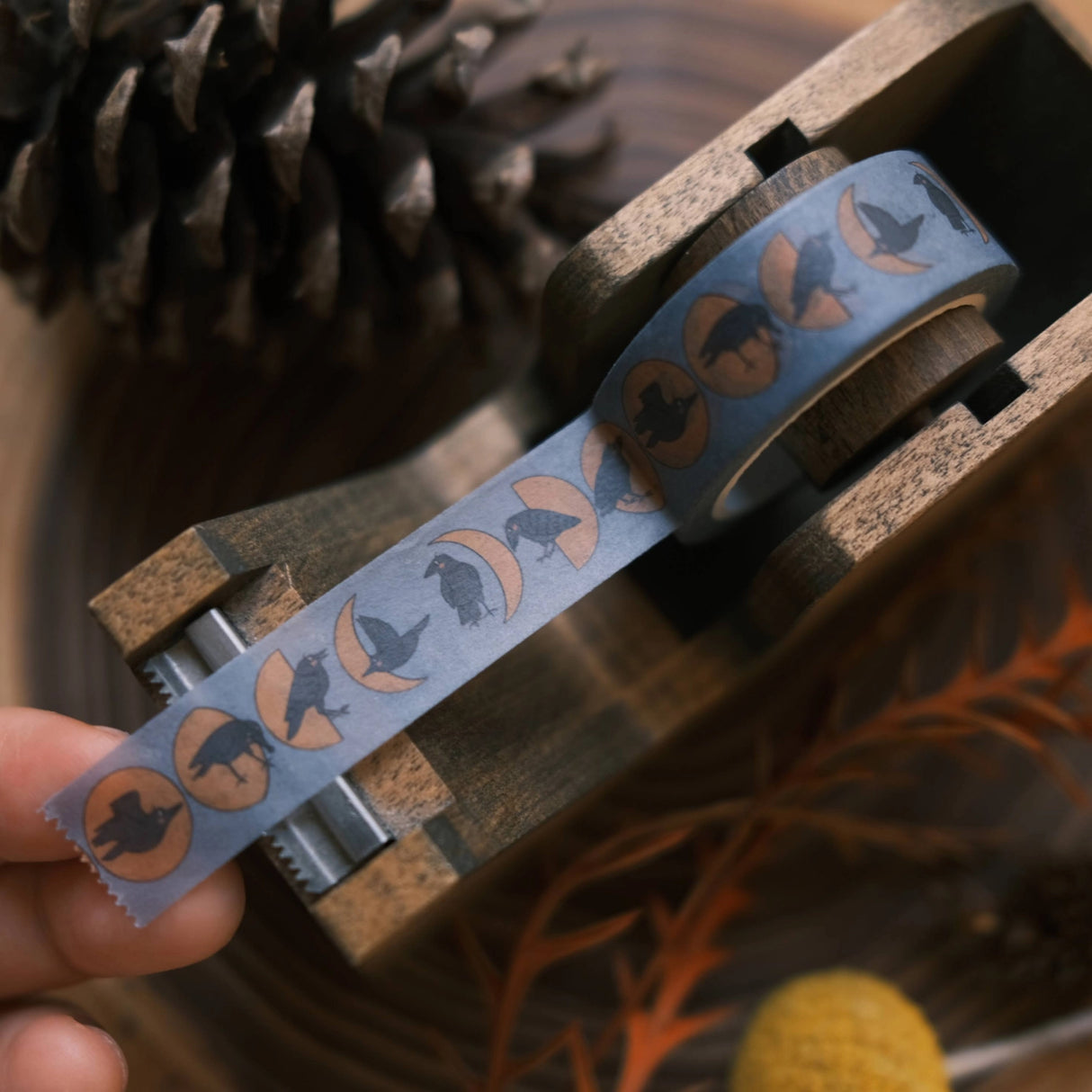 Crow and Moon Washi Tape