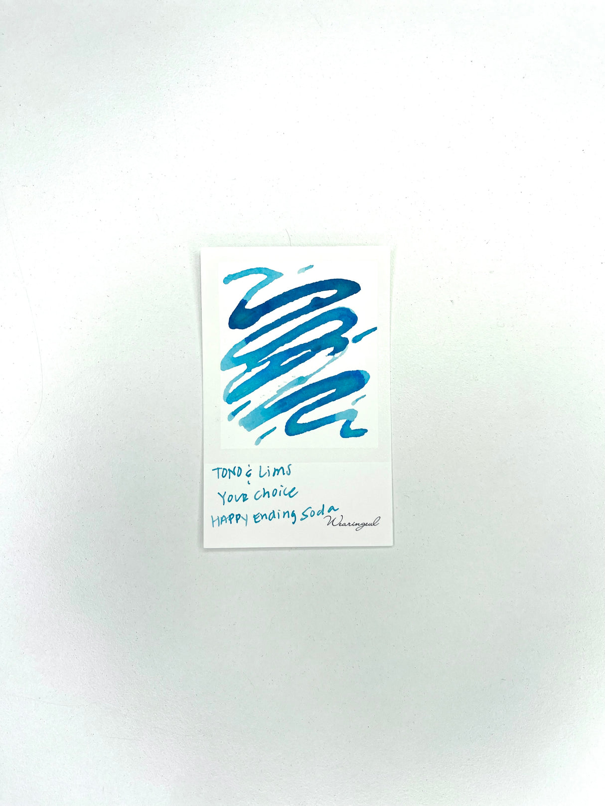 TONO & LIMS YOUR CHOICE Happy Ending Soda Ink