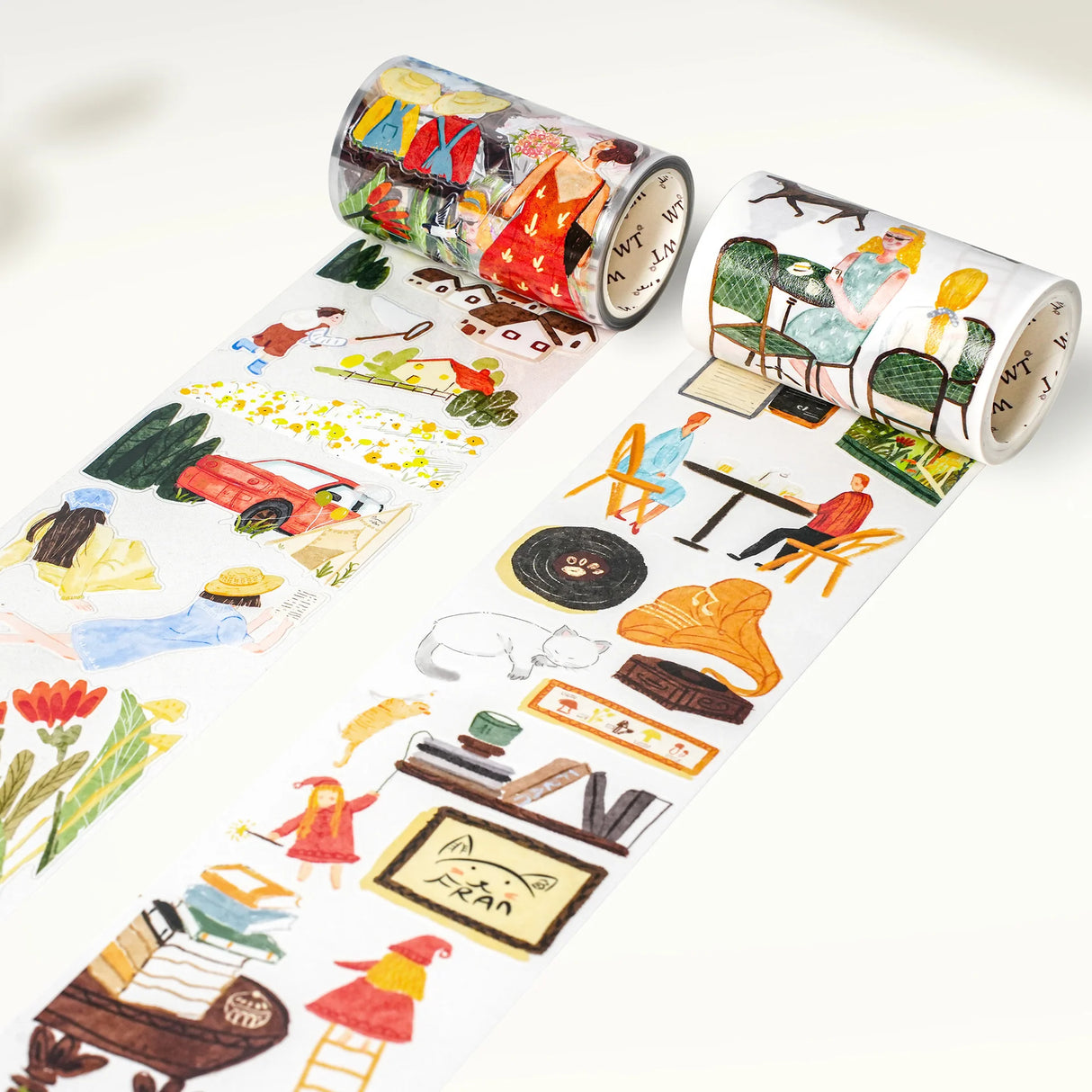 Pre-cut Hillside Moments Wide Washi / PET Tape