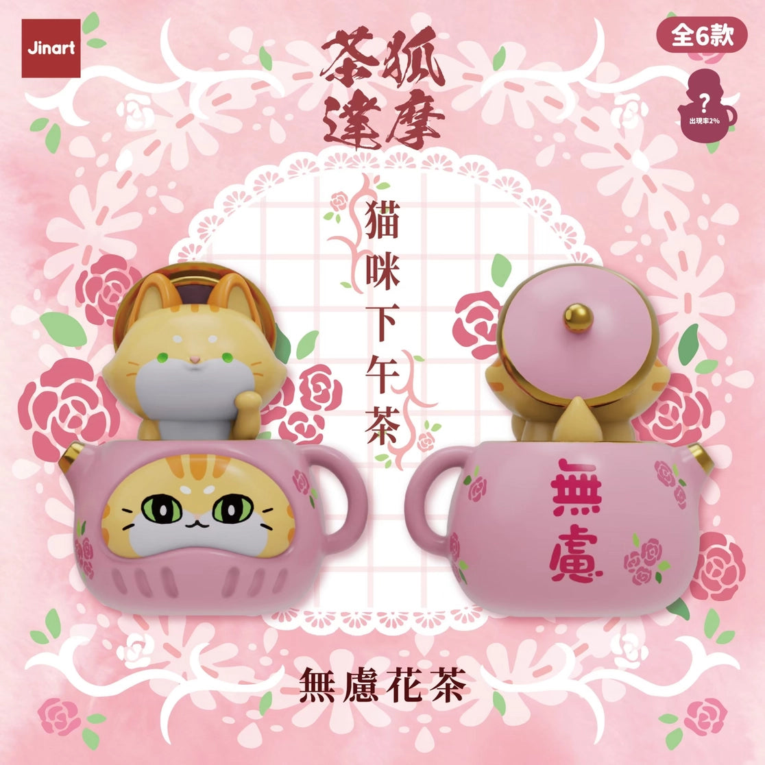 Afternoon Teapot Cats Blind Box