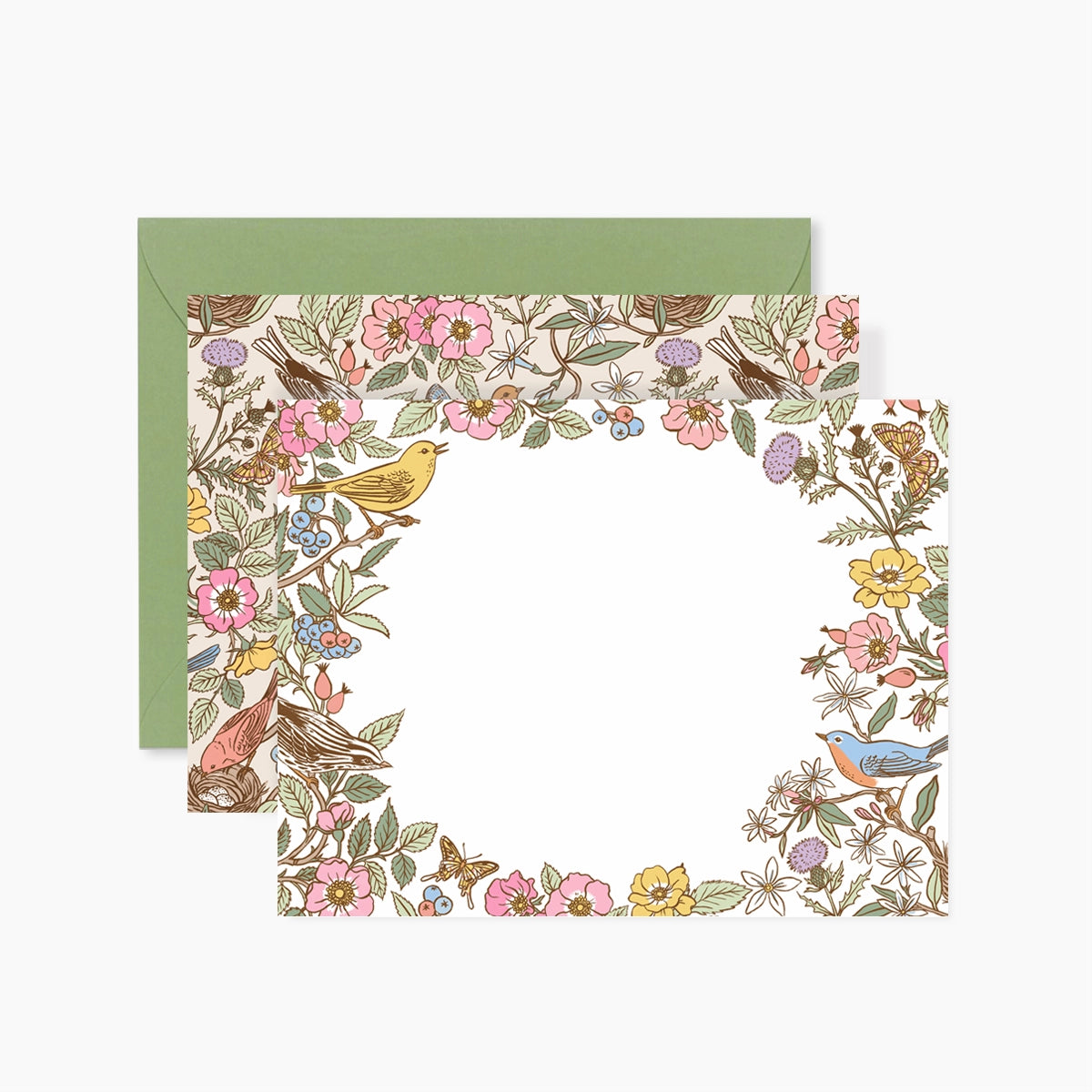 Botanica Paper Co. Notecards Set - Song Birds