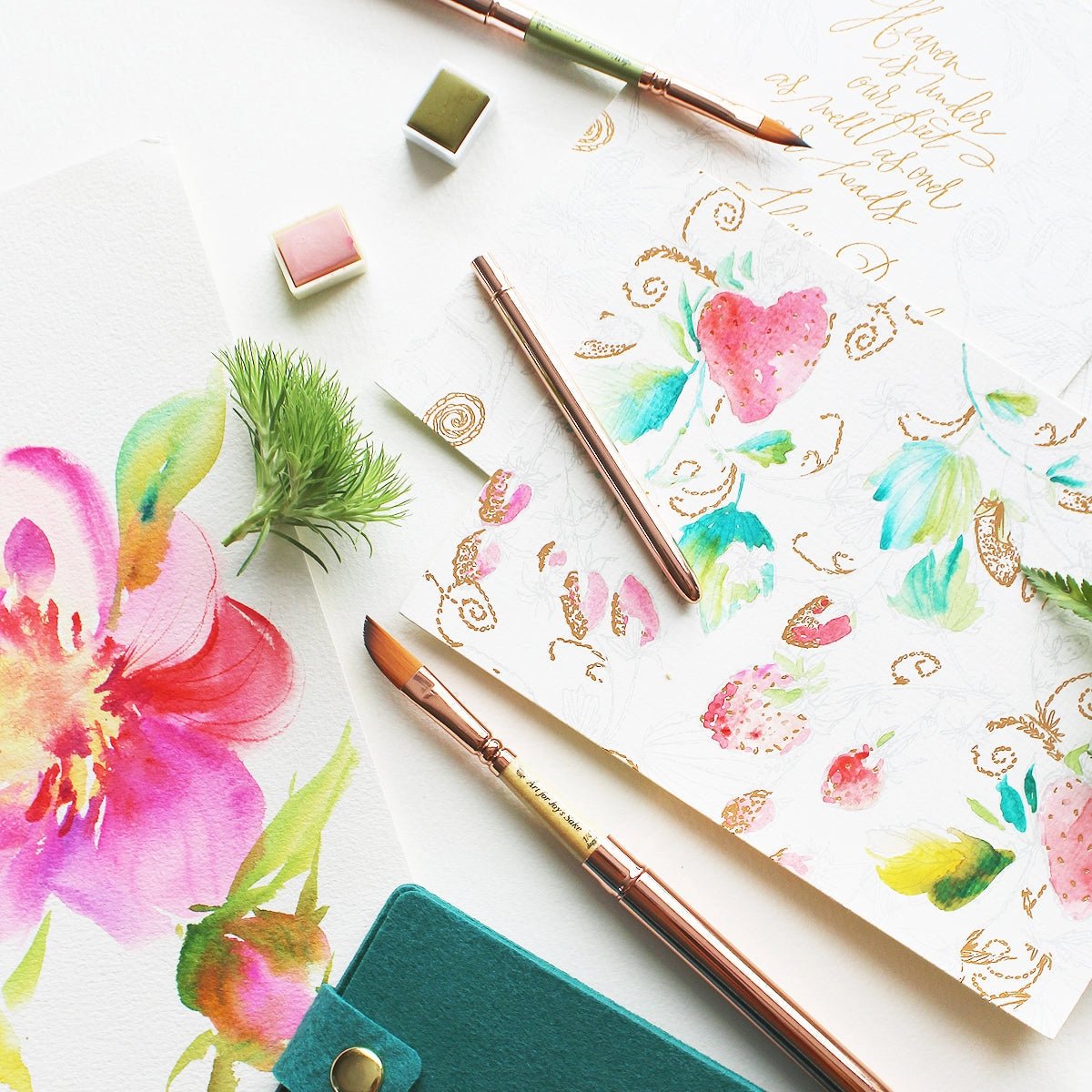 The Joy Traveler Travel Brush Set