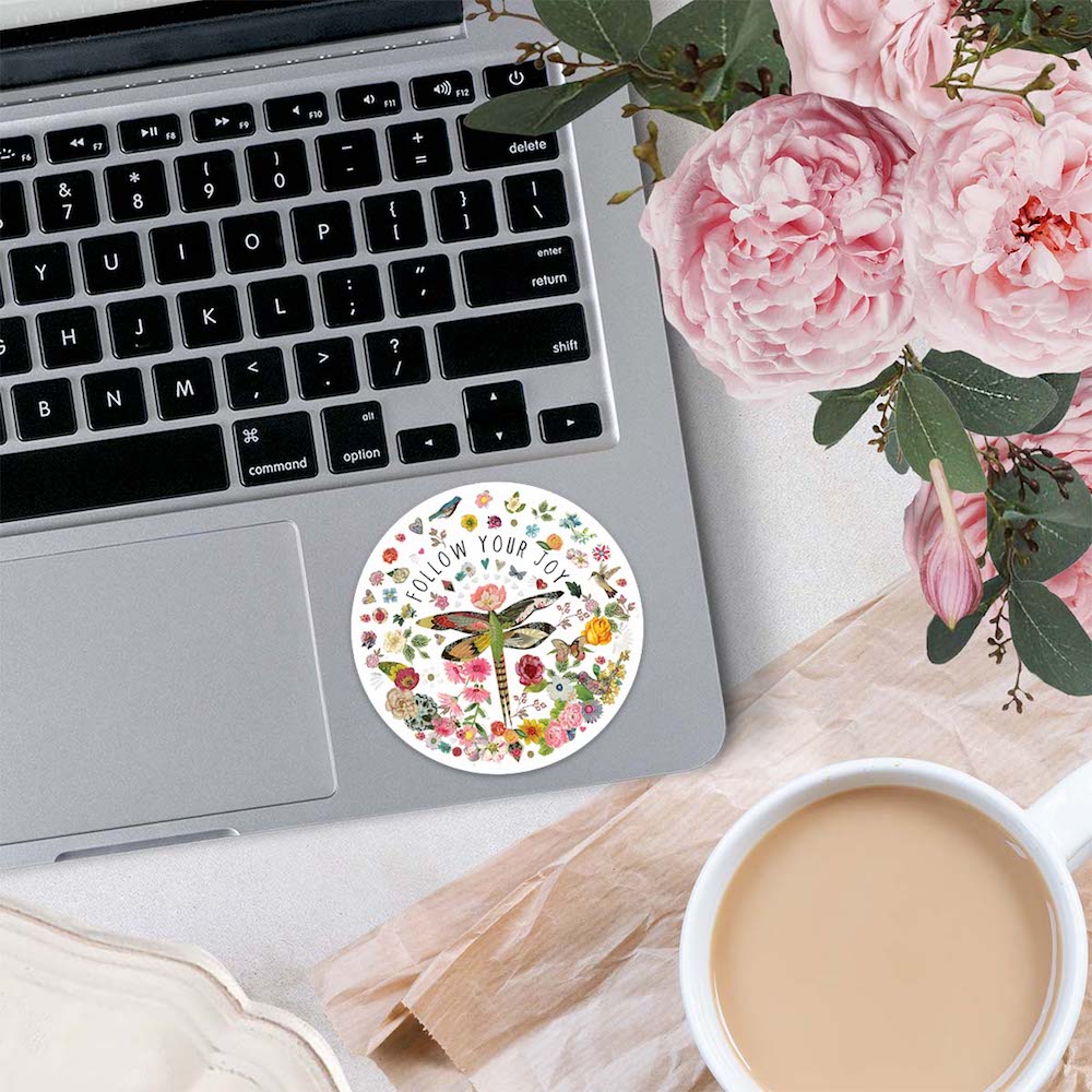 Follow Your Joy Vinyl Sticker