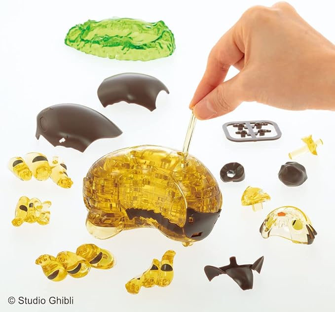 Rompecabezas de cristal 3D Catbus Nekobasu: Mi vecino Totoro de Ghibli