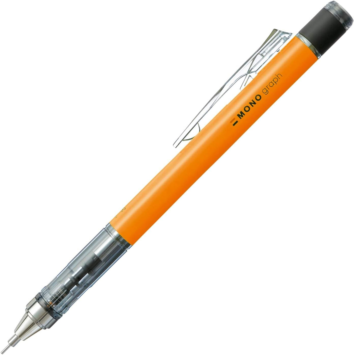 Tombow Mono Graph Mechanical Pencil - Neon Orange 0.5 mm