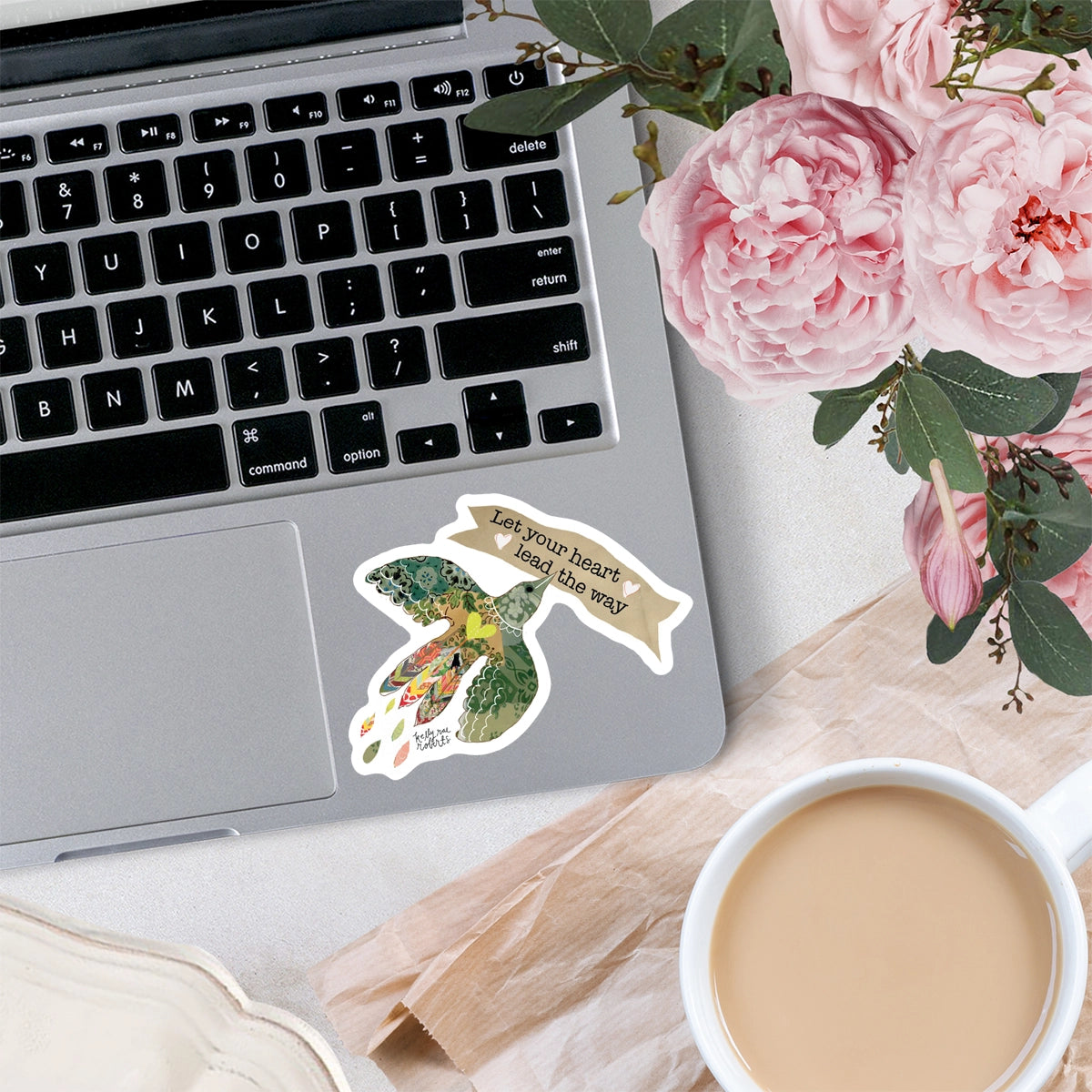 Let Your Heart Lead the Way Vinyl Sticker