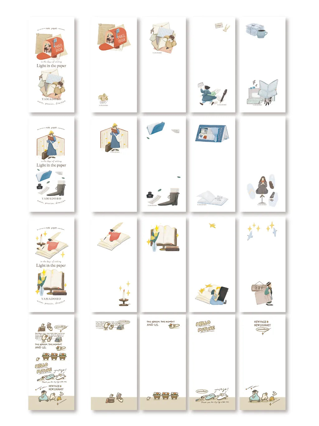 Yamadoro Light in the Paper 2 - Paper Pad