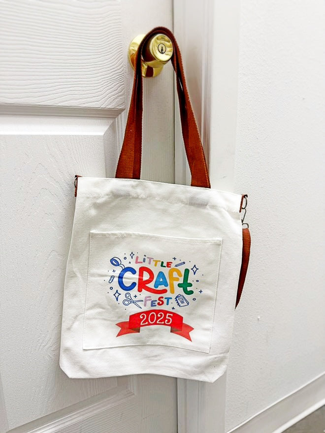Crossbody Tote Bag - Little Craft Fest Exclusive