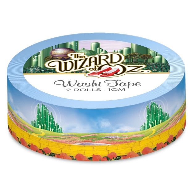 Juego de cintas washi Ciudad Esmeralda del Mago de Oz