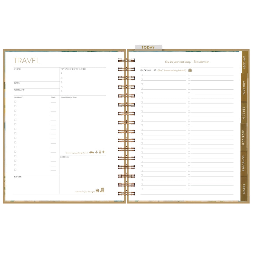 Love You 2024-2025 Seedlings 17 Month Planner