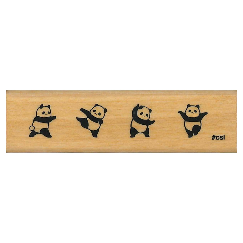 Kung Fu Panda Rubber Stamp
