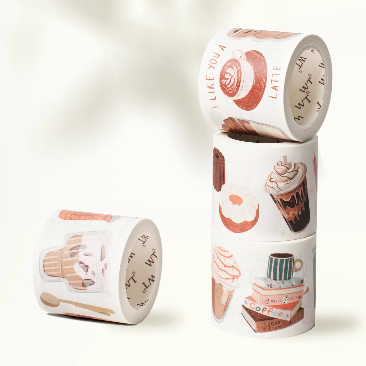 Coffee Washi Tape Sticker Set