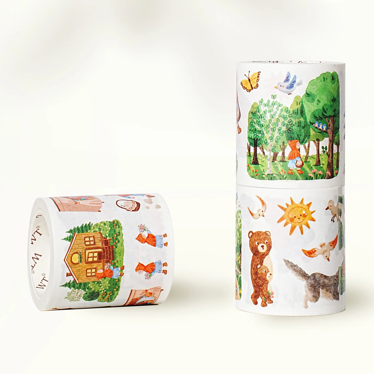 Little Red Riding Hood Washi Tape Sticker Set