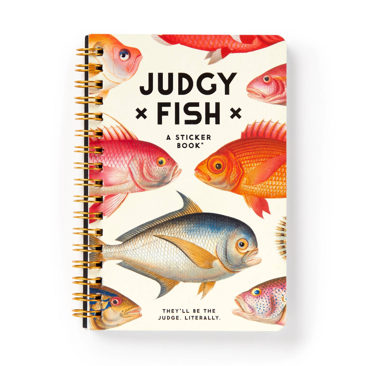 Brass Monkey Judgy Fish Sticker Book