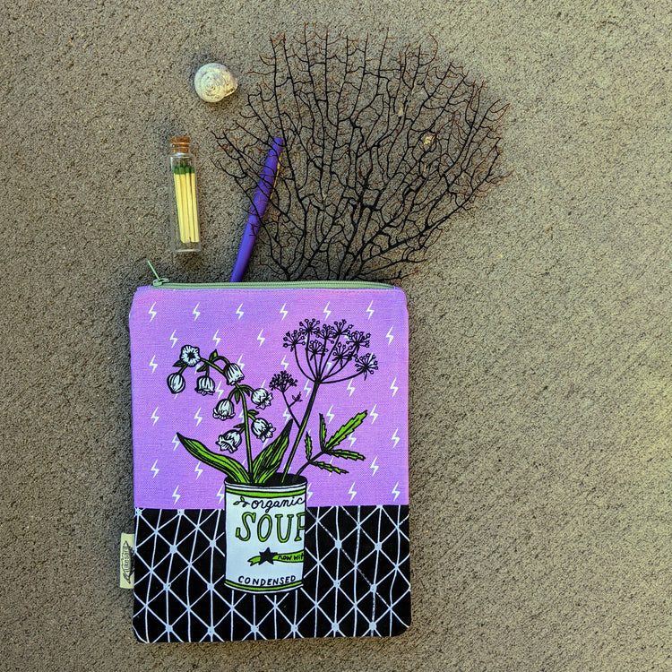 Pretty Poison Zippered Pouch