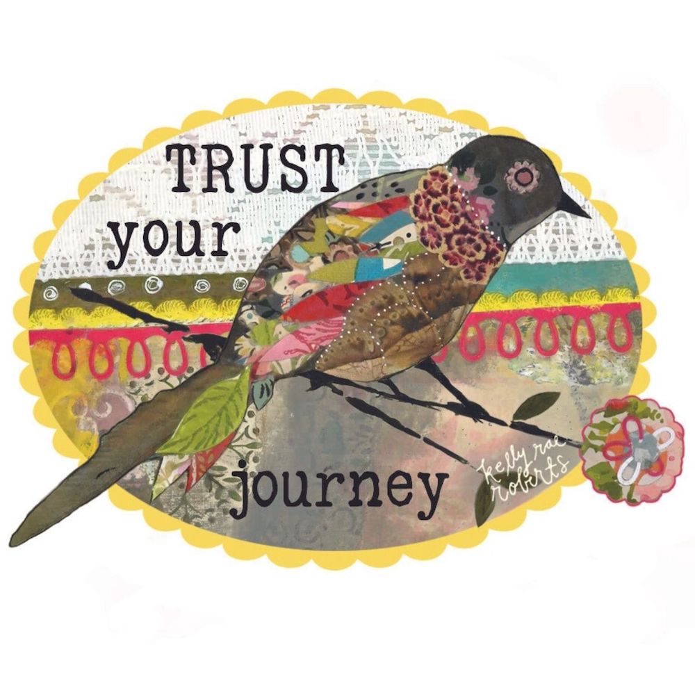 Trust Your Journey Vinyl Sticker