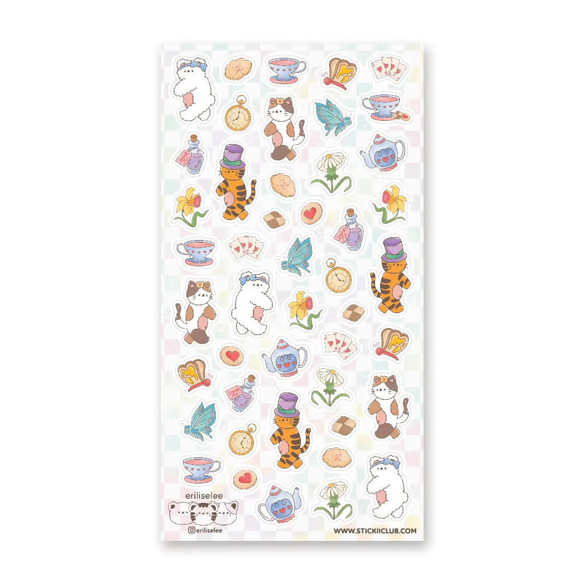 STICKII Fantastical Tea Party Sticker Sheet