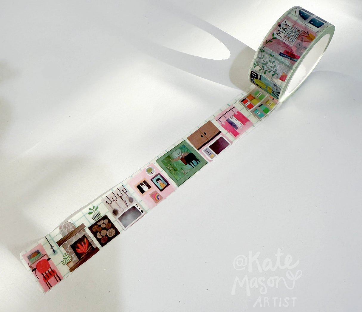 Tiny Living Icons Washi Tape