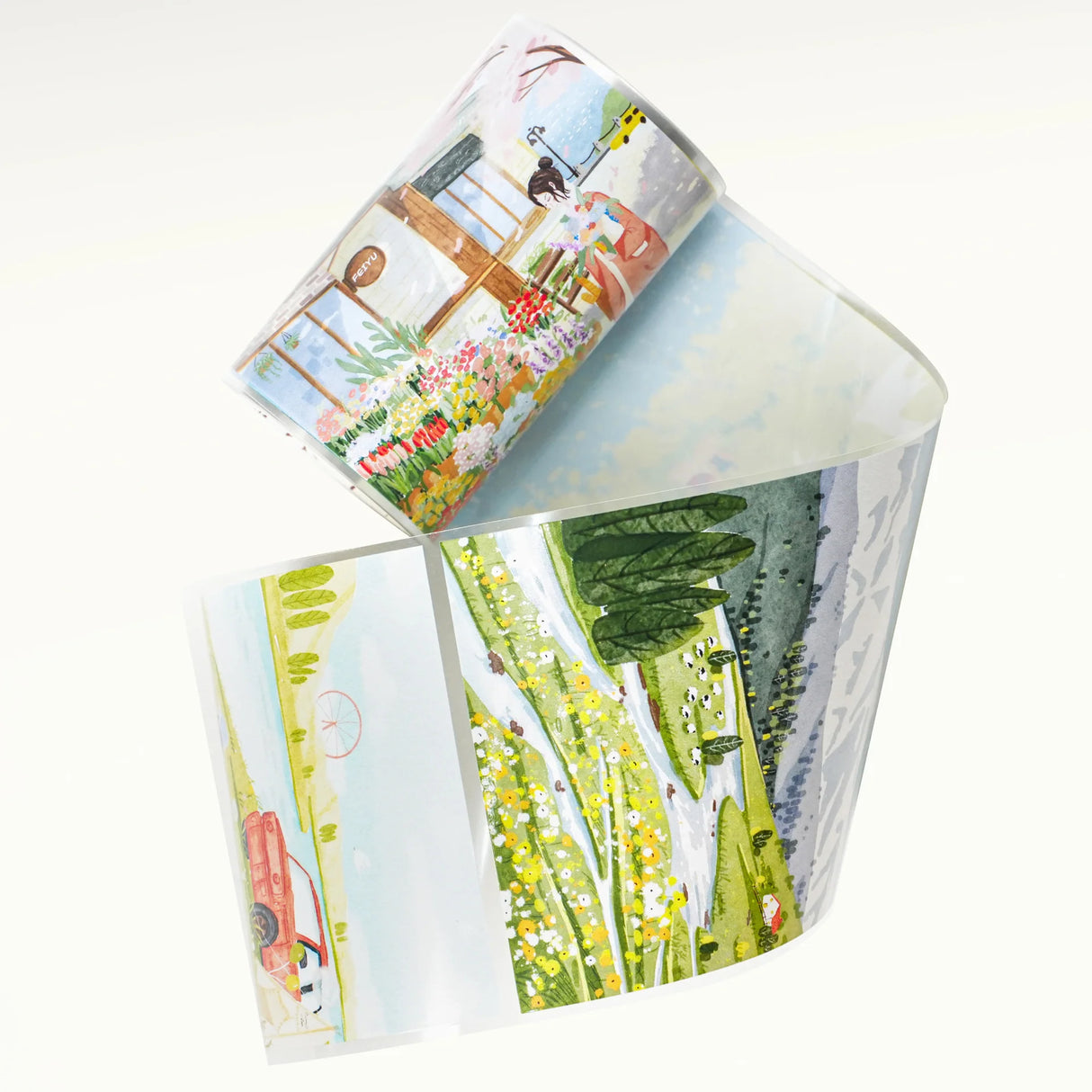 Hillside Views Wide Washi / PET Tape