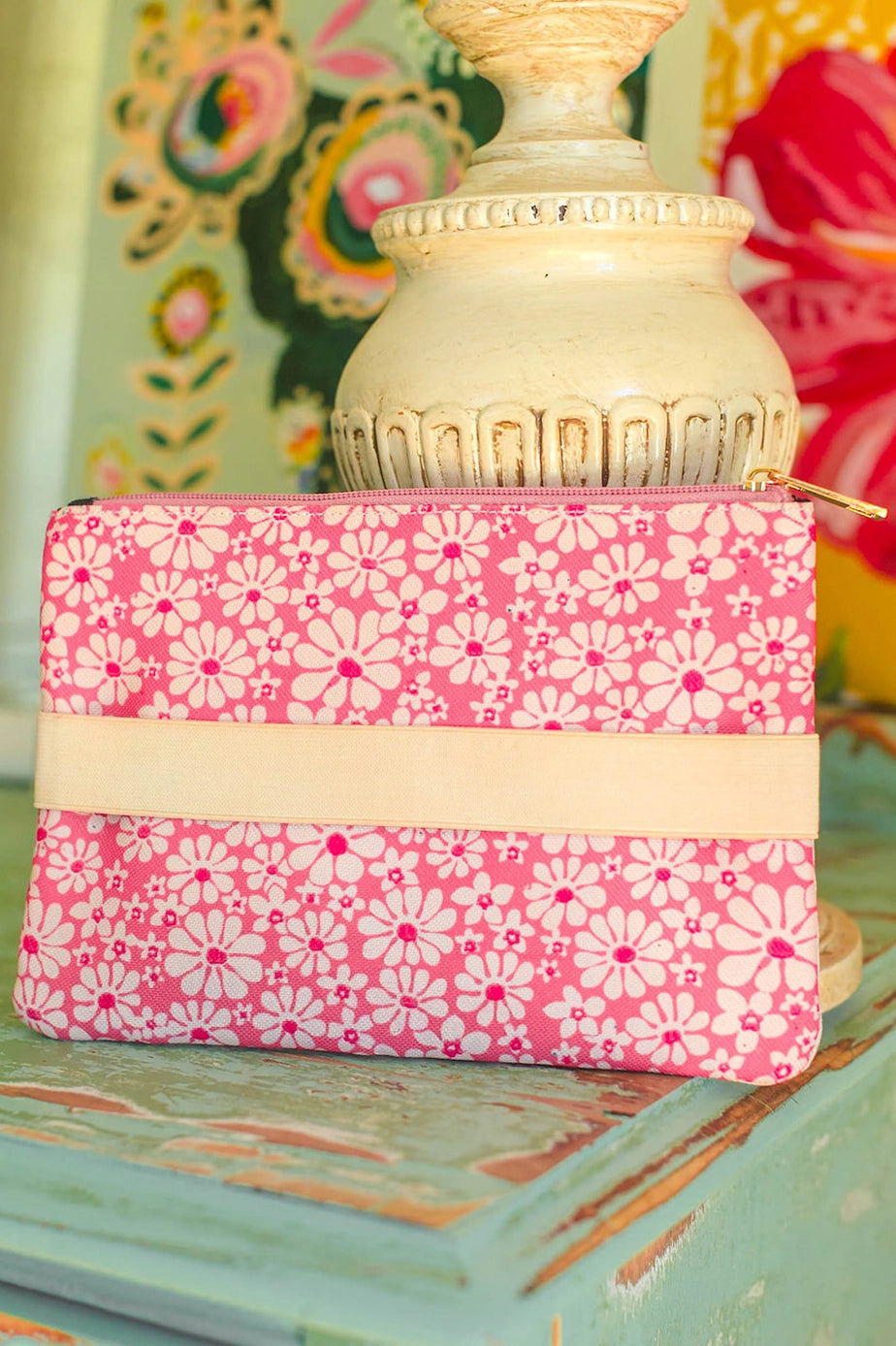 Create Your Heart Out Pen Pouch with Elastic Band