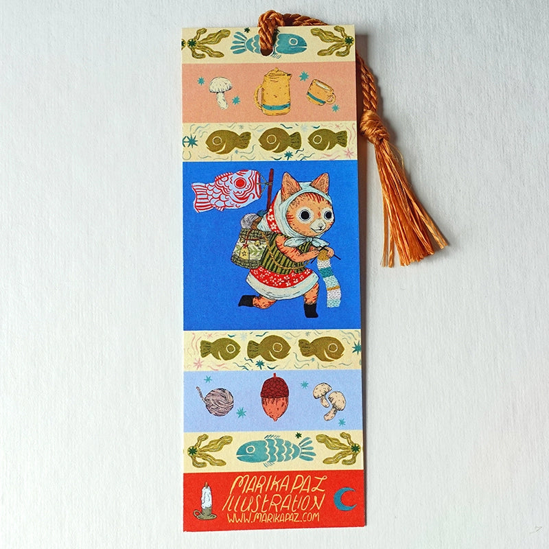 Marika Paz Bookmark - Cat Adventure