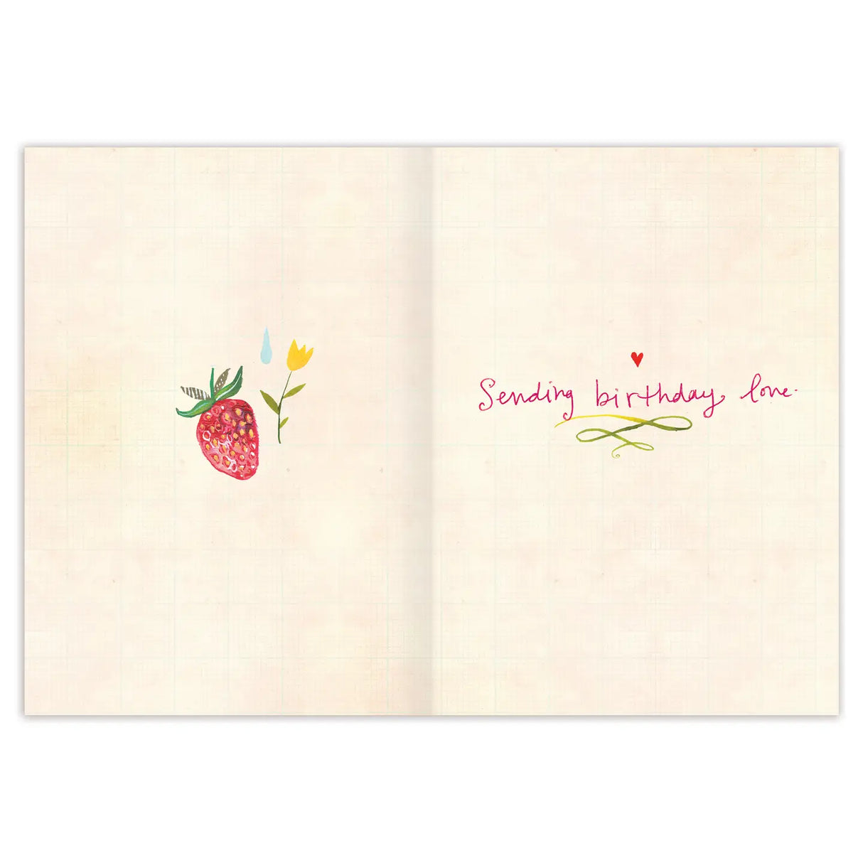 Strawberry Patch Birthday Card